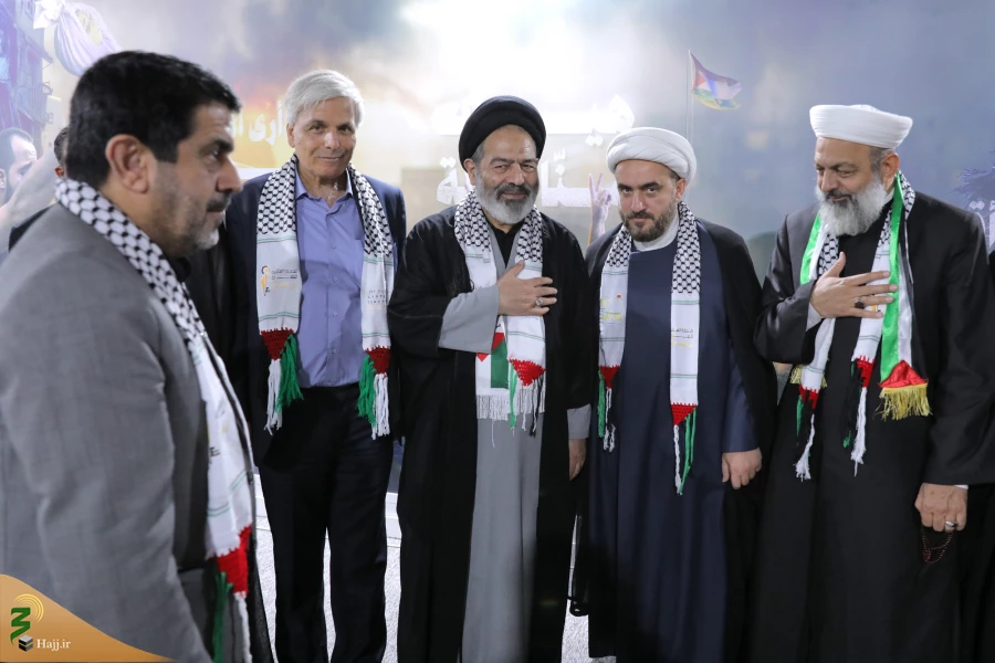  بازدید از موکب نداء الاقصی و دیدار با علمای اهل سنت فلسطینی 30