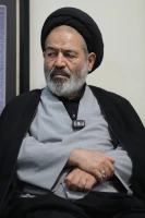 دیدار حجت الاسلام نواب با مسئول موسسه فرهنگی شهید محراب در نجف 14