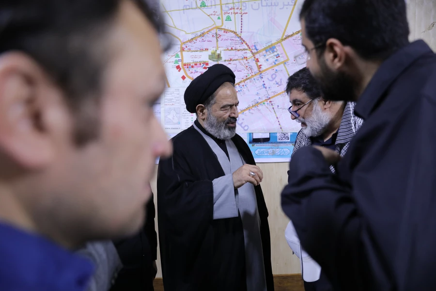 بازدید مسئولان بعثه و امورحج و زیارت از قرارگاه موقت کنسولگری کشورمان در نجف 2