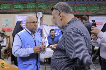 بازدید مسئولان بعثه و امورحج و زیارت از قرارگاه موقت کنسولگری کشورمان در نجف 6