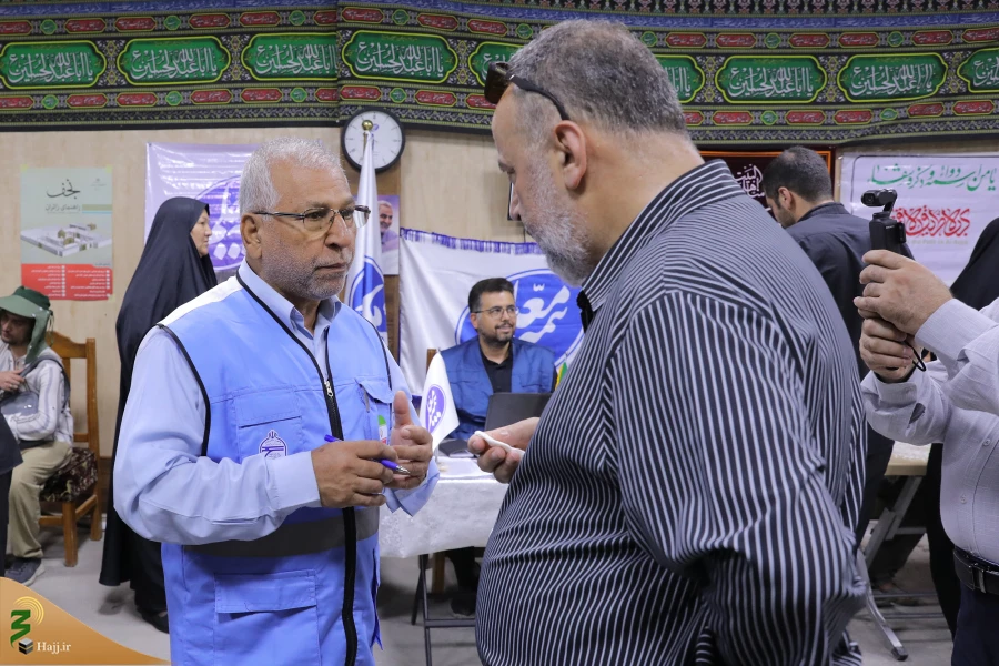 بازدید مسئولان بعثه و امورحج و زیارت از قرارگاه موقت کنسولگری کشورمان در نجف 6