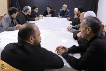 بازدید مسئولان بعثه و امورحج و زیارت از قرارگاه موقت کنسولگری کشورمان در نجف 7