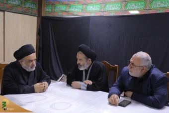 بازدید مسئولان بعثه و امورحج و زیارت از قرارگاه موقت کنسولگری کشورمان در نجف 8