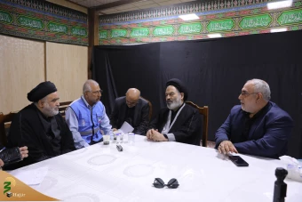 بازدید مسئولان بعثه و امورحج و زیارت از قرارگاه موقت کنسولگری کشورمان در نجف 10