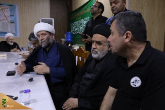بازدید مسئولان بعثه و امورحج و زیارت از قرارگاه موقت کنسولگری کشورمان در نجف 18