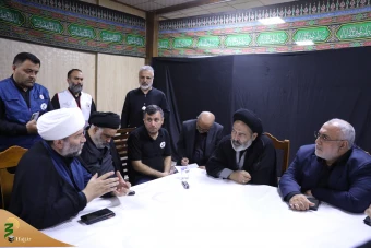 بازدید مسئولان بعثه و امورحج و زیارت از قرارگاه موقت کنسولگری کشورمان در نجف 17