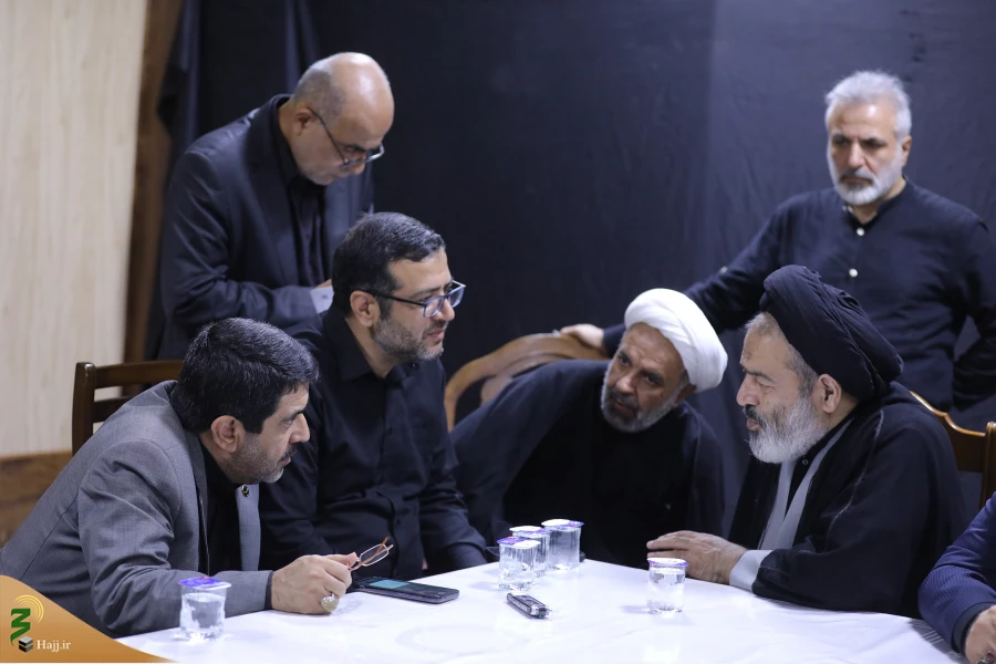 بازدید مسئولان بعثه و امورحج و زیارت از قرارگاه موقت کنسولگری کشورمان در نجف 21