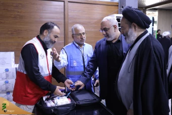 بازدید مسئولان بعثه و امورحج و زیارت از قرارگاه موقت کنسولگری کشورمان در نجف 25