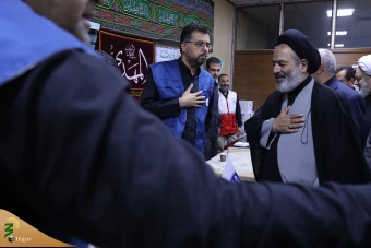 بازدید مسئولان بعثه و امورحج و زیارت از قرارگاه موقت کنسولگری کشورمان در نجف 26