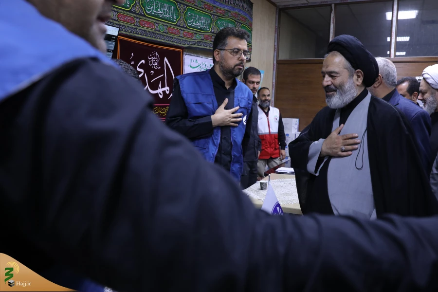 بازدید مسئولان بعثه و امورحج و زیارت از قرارگاه موقت کنسولگری کشورمان در نجف 26