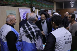 بازدید مسئولان بعثه و امورحج و زیارت از قرارگاه موقت کنسولگری کشورمان در نجف 27