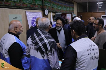 بازدید مسئولان بعثه و امورحج و زیارت از قرارگاه موقت کنسولگری کشورمان در نجف 27