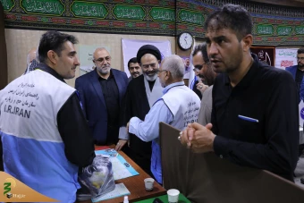 بازدید مسئولان بعثه و امورحج و زیارت از قرارگاه موقت کنسولگری کشورمان در نجف 28