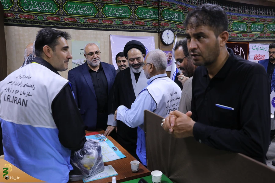 بازدید مسئولان بعثه و امورحج و زیارت از قرارگاه موقت کنسولگری کشورمان در نجف 28