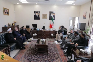 بررسی مسایل و مشکلات زائران اربعین  در دیدار سرکنسول کشورمان در کربلا  6