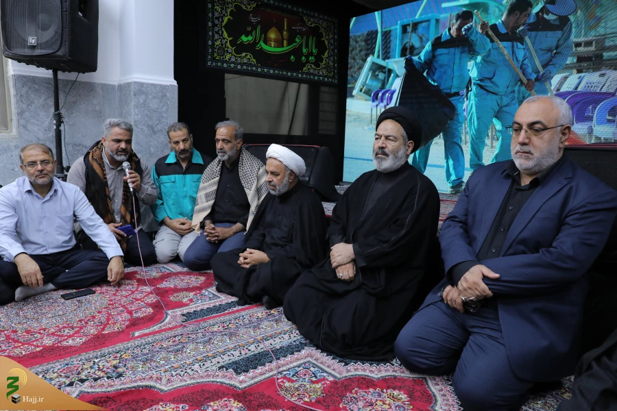 بازدید نماینده ولی فقیه در امور حج و زیارت از موکب مسلم بن عقیل
 14