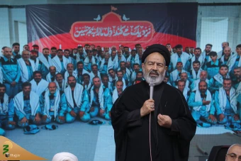بازدید حجت الاسلام والمسلمین نواب از موکب مسلم بن عقیل 9
