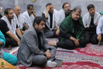 بازدید حجت الاسلام والمسلمین نواب از موکب مسلم بن عقیل 4