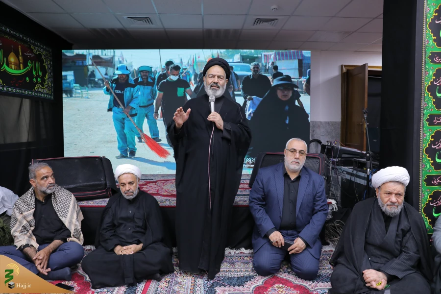 بازدید حجت الاسلام والمسلمین نواب از موکب مسلم بن عقیل 12