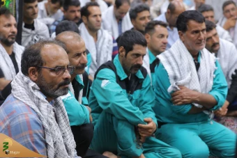 بازدید حجت الاسلام والمسلمین نواب از موکب مسلم بن عقیل 7