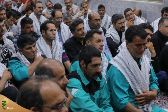 بازدید حجت الاسلام والمسلمین نواب از موکب مسلم بن عقیل 5