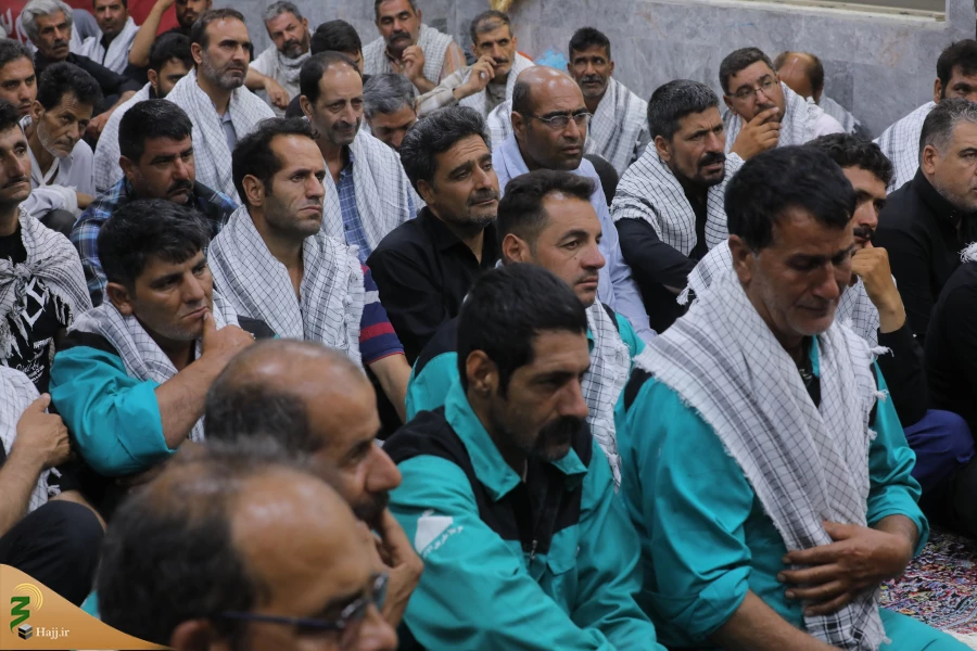 بازدید حجت الاسلام والمسلمین نواب از موکب مسلم بن عقیل 5