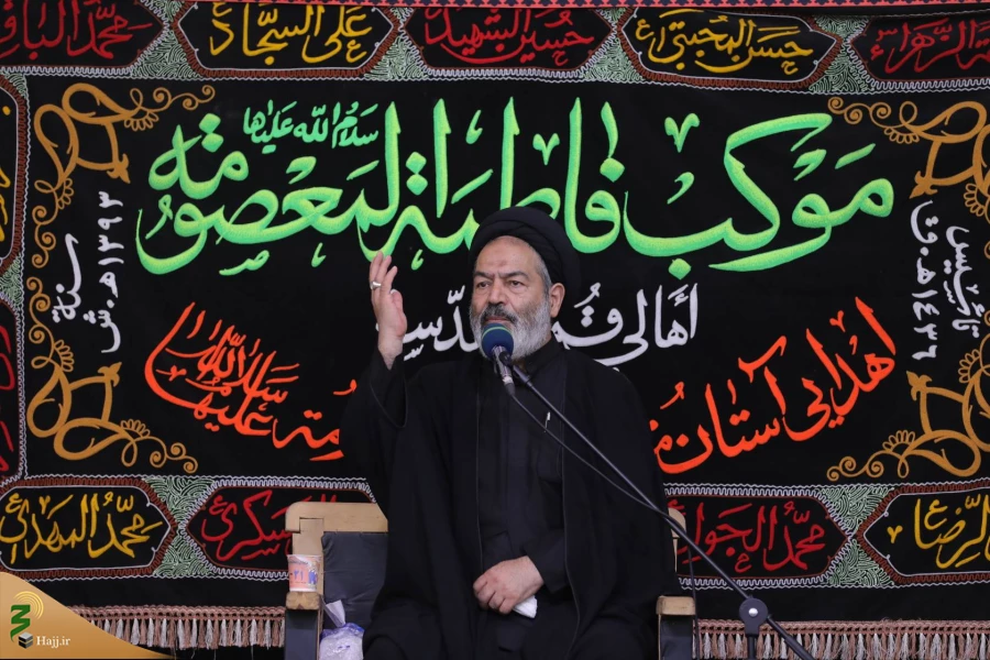 بازدید نماینده محترم ولی فقیه در امور حج و زیارت از موکب قم المقدسه 14