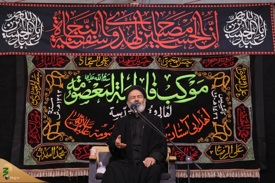 بازدید نماینده محترم ولی فقیه در امور حج و زیارت از موکب قم المقدسه 19