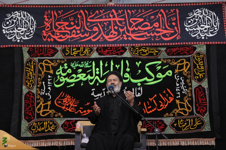 بازدید نماینده محترم ولی فقیه در امور حج و زیارت از موکب قم المقدسه 20