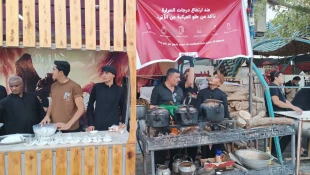اخلاص و سخاوت عراقی ها در میهمان نوازی از زائران اربعین 3