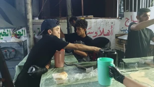 اخلاص و سخاوت عراقی ها در میهمان نوازی از زائران اربعین 7