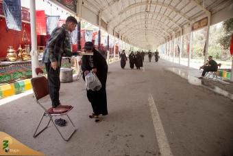 مرز خسروی میزبان زائران اربعین حسینی 17