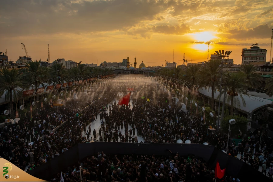 عزاداری اربعین حسینی درکربلای معلی 54