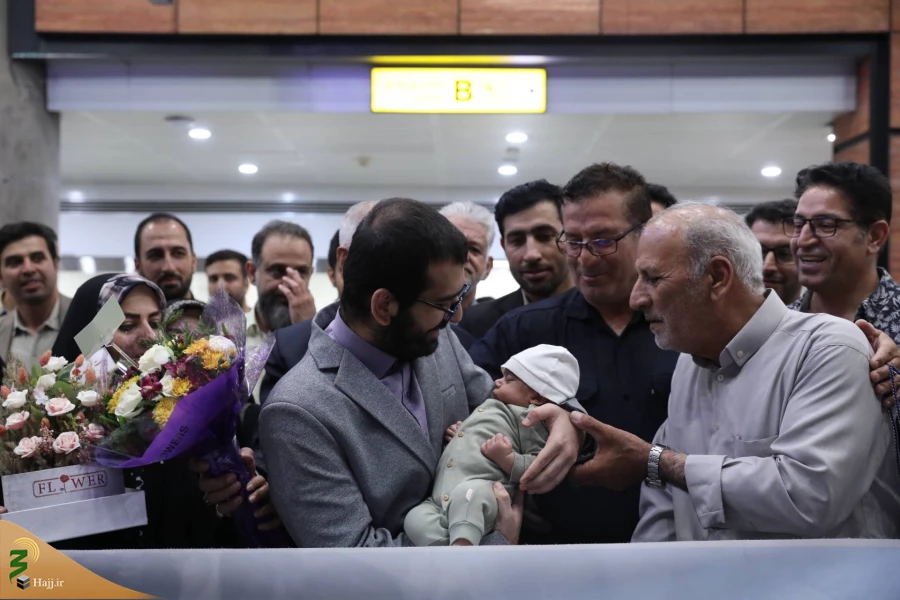 حاجی بازداشت‌شده در عربستان به ایران بازگشت 8