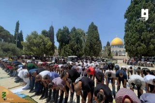 ۴۰ هزار فلسطینی نماز جمعه را در مسجد الاقصی اقامه کردند