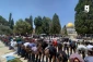 ۴۰ هزار فلسطینی نماز جمعه را در مسجد الاقصی اقامه کردند 2