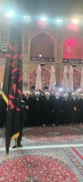 ترفیع پرچم عزای حضرت رسول اکرم (ص)در حرم امام علی (ع)  2