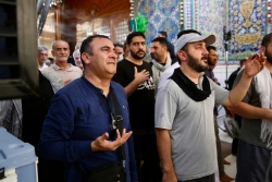  زائران اربعین حسینی در حرم حضرت امیرالمؤمنین علی علیه السلام 2