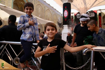  زائران اربعین حسینی در حرم حضرت امیرالمؤمنین علی علیه السلام 12