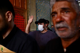  زائران اربعین حسینی در حرم حضرت امیرالمؤمنین علی علیه السلام 15