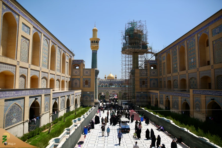  زائران اربعین حسینی در حرم حضرت امیرالمؤمنین علی علیه السلام 22