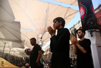  زائران اربعین حسینی در حرم حضرت امیرالمؤمنین علی علیه السلام 25