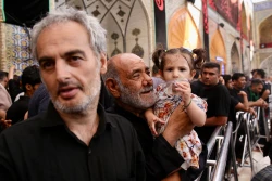  زائران اربعین حسینی در حرم حضرت امیرالمؤمنین علی علیه السلام 13