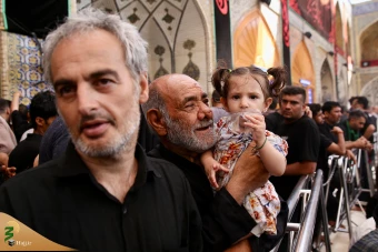 زائران اربعین حسینی در حرم حضرت امیرالمؤمنین علی علیه السلام 13