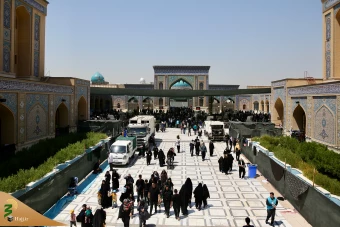  زائران اربعین حسینی در حرم حضرت امیرالمؤمنین علی علیه السلام 23