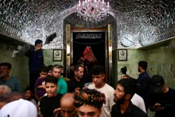  زائران اربعین حسینی در حرم حضرت امیرالمؤمنین علی علیه السلام 26