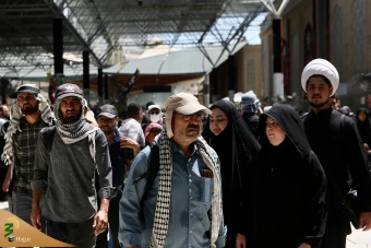  زائران اربعین حسینی در حرم حضرت امیرالمؤمنین علی علیه السلام 21