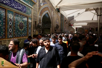  زائران اربعین حسینی در حرم حضرت امیرالمؤمنین علی علیه السلام 10