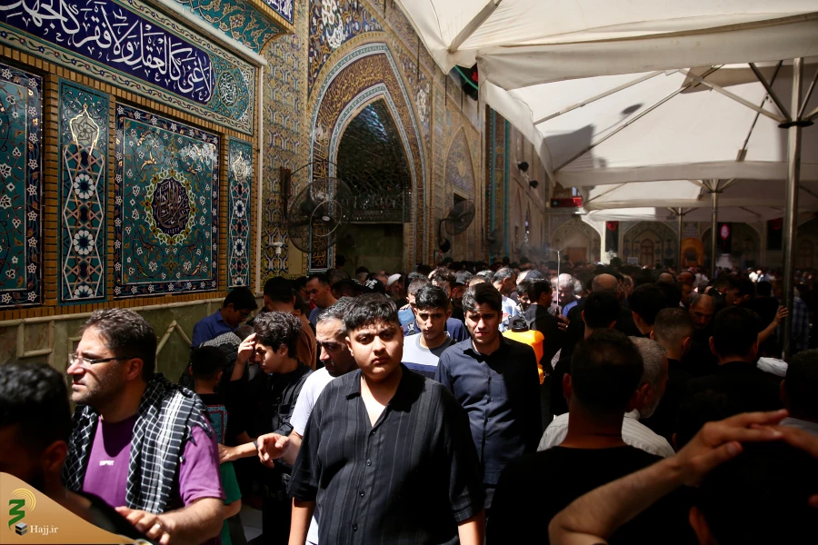  زائران اربعین حسینی در حرم حضرت امیرالمؤمنین علی علیه السلام 10