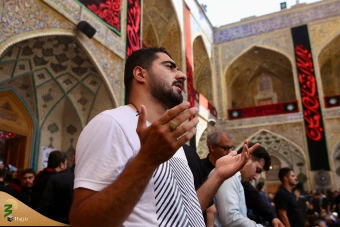 زائران اربعین حسینی در حرم حضرت امیرالمؤمنین علی علیه السلام 18
